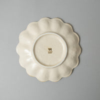 ASSIETTE EN PORCELAINE - "RINKA" - 22 CM - KANEKO KOHYO POTTERY
