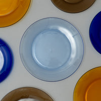 ASSIETTES PLATES X6 - VERRE TREMPÉ - LYS MARINE - 23,5 CM - DURALEX