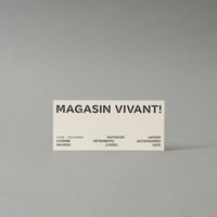 CARTE CADEAU MAGASIN VIVANT!
