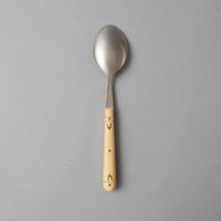 Coffret 6 cuillères à soupe - Buis pyrogravé - NONTRON