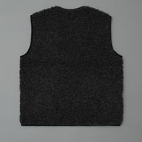 GILET MIXTE - NOIR CHINÉ - LAINE NATURELLE - COLDBREAKER