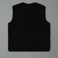 GILET MIXTE - DEEP BLACK - LAINE NATURELLE - COLDBREAKER