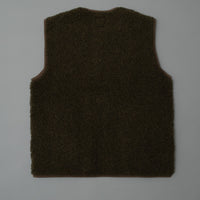 GILET MIXTE - KAKI - LAINE NATURELLE - COLDBREAKER