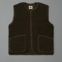 GILET MIXTE - KAKI - LAINE NATURELLE - COLDBREAKER