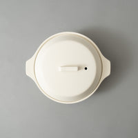 COCOTTE EN CÉRAMIQUE - 1,2 L - KAKOMI CERAMIC POT - BLANC - KINTO