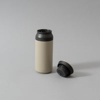 TRAVEL TUMBLER - GOURDE ISOTHERME - 350 ML - SAND BEIGE - KINTO