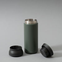 TRAVEL TUMBLER - GOURDE ISOTHERME - 500 ML - ASH GREEN - KINTO