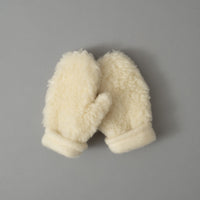 MOUFLES ENFANT EN LAINE NATURELLE - 2 À 8 ANS - DIRECT TANNERIE