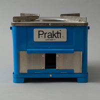 STREET FOOD BBQ - POELE DE CUISSON + GRILL - BLEU - PRAKTI