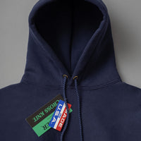 SWEATSHIRT EPAIS - NAVY - Cross-Knit® heavyweight 12 OZ - CAMBER USA