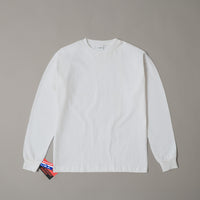 T-SHIRT EPAIS - BLANC - MANCHES LONGUES - MAX WEIGHT 8 OZ - CAMBER USA