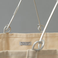 PANIER EN COTON PLIABLE - "ACCORDION CANVAS MARKET BASKET" - PUEBCO