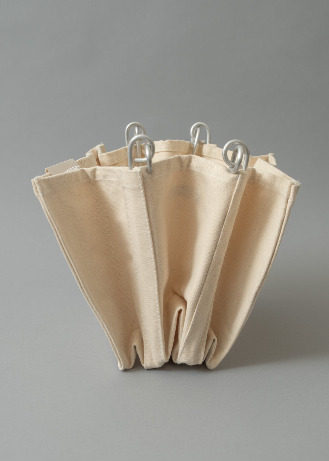 PANIER EN COTON PLIABLE - "ACCORDION CANVAS MARKET BASKET" - PUEBCO