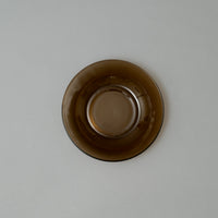ASSIETTES CREUSES X6 - VERRE TREMPÉ - LYS SÉPIA - 21 CM - DURALEX
