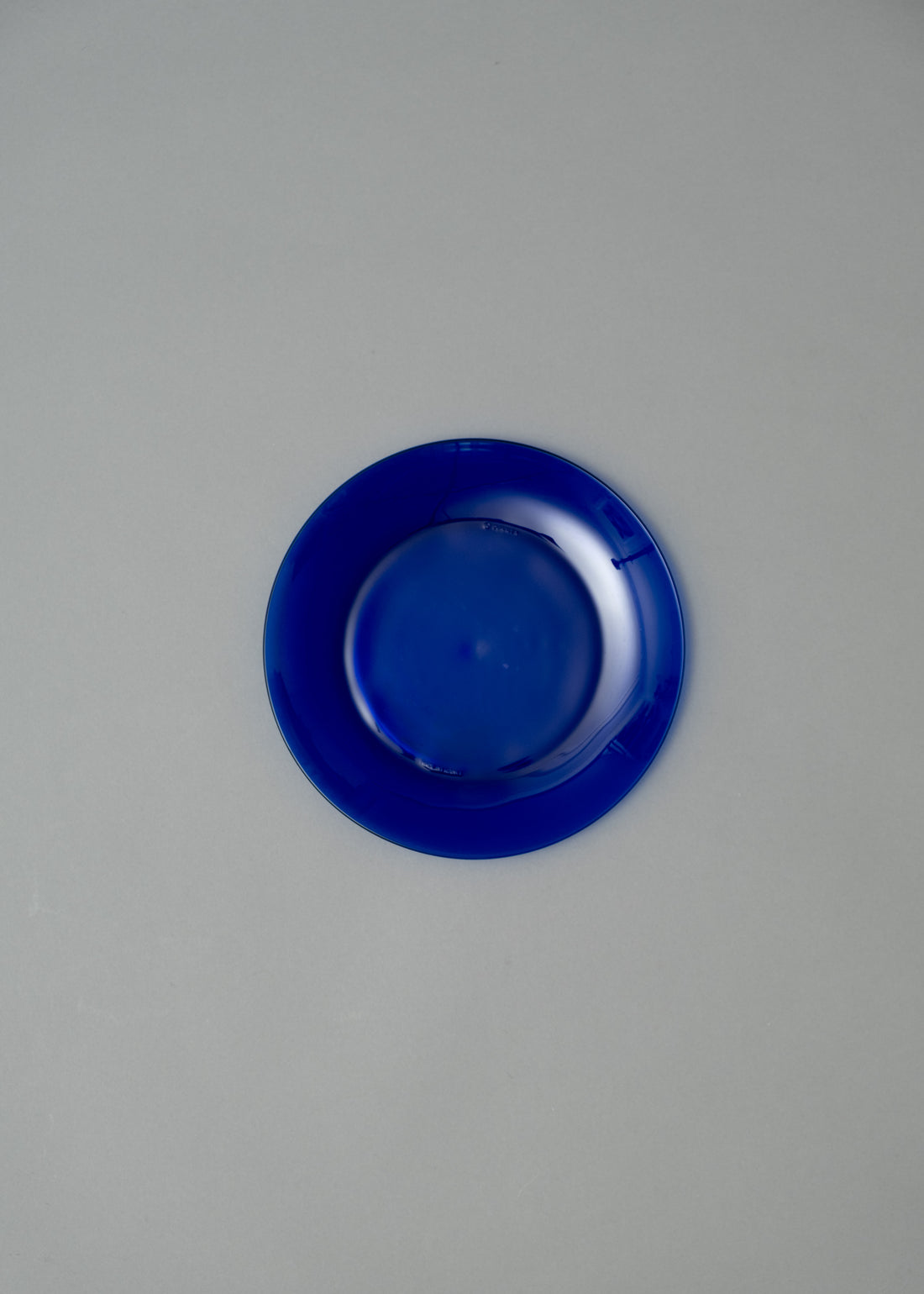 ASSIETTES PLATES X6 - VERRE TREMPÉ - LYS SAPHIR - 23,5 CM - DURALEX