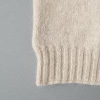 CACHE COL "STEWARTON" UNISEXE - LAINE D'AGNEAU / ANGORA - NATUREL - MACKIE