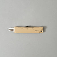 HAKOAKE - CUTTER / CISEAUX HYBRIDE 2 EN 1 - BEIGE - LAME "CLASSIQUE" - KOKUYO