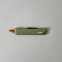 HAKOAKE - CUTTER / CISEAUX HYBRIDE 2 EN 1 - KAKI - LAME "TITANE" - KOKUYO