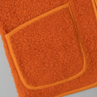 GILET MIXTE - ORANGE - LAINE NATURELLE - COLDBREAKER