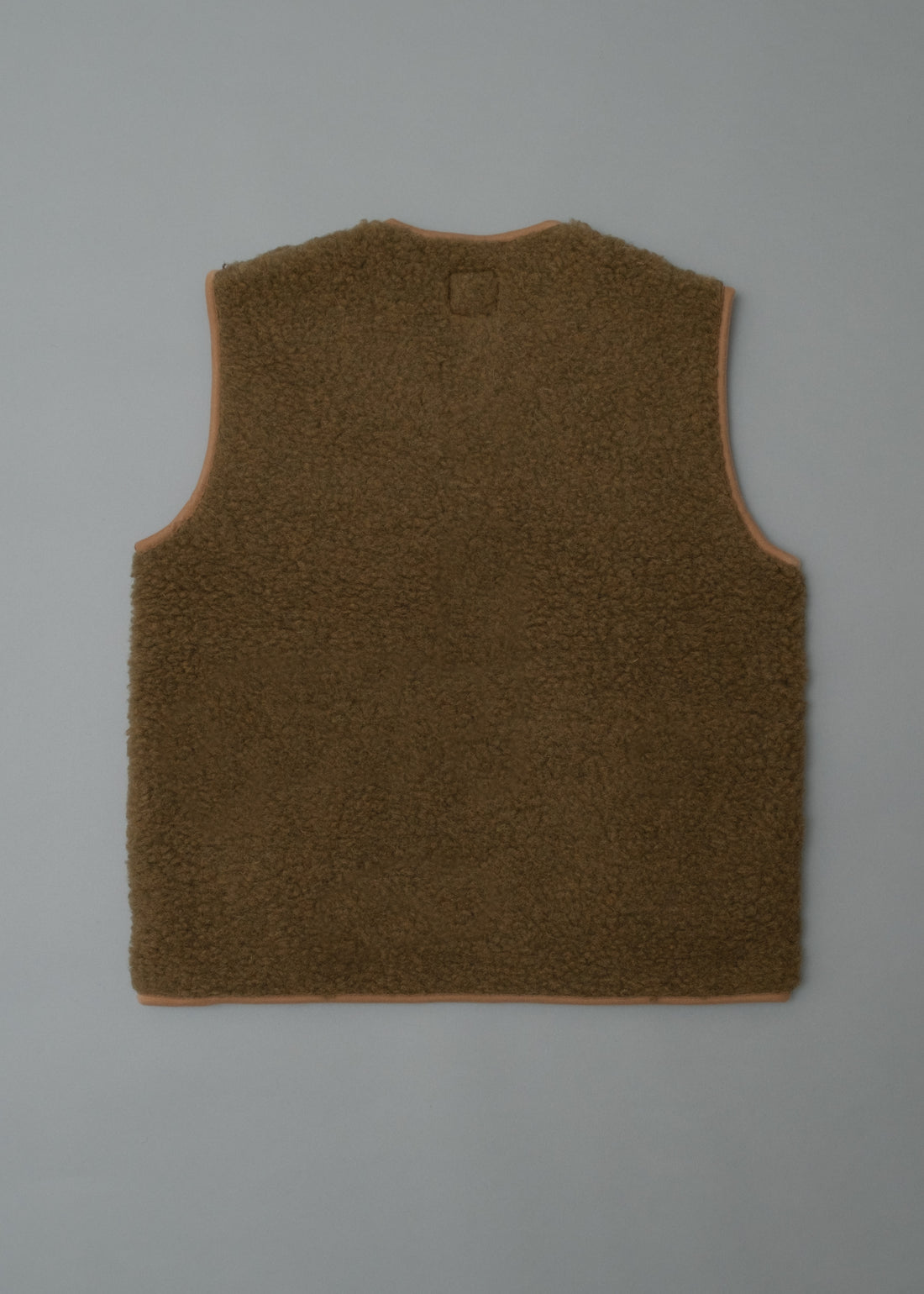 GILET MIXTE - BRUN - LAINE NATURELLE - COLDBREAKER