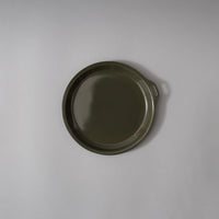 FORIS PLATE - ASSIETTE / POÊLE / COUVERCLE - 19,5 CM - ASH GREEN - KINTO