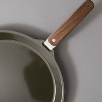 FORIS PLATE - ASSIETTE / POÊLE - 26 CM - ASH GREEN - KINTO