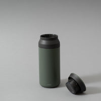 TRAVEL TUMBLER - GOURDE ISOTHERME - 350 ML - ASH GREEN - KINTO