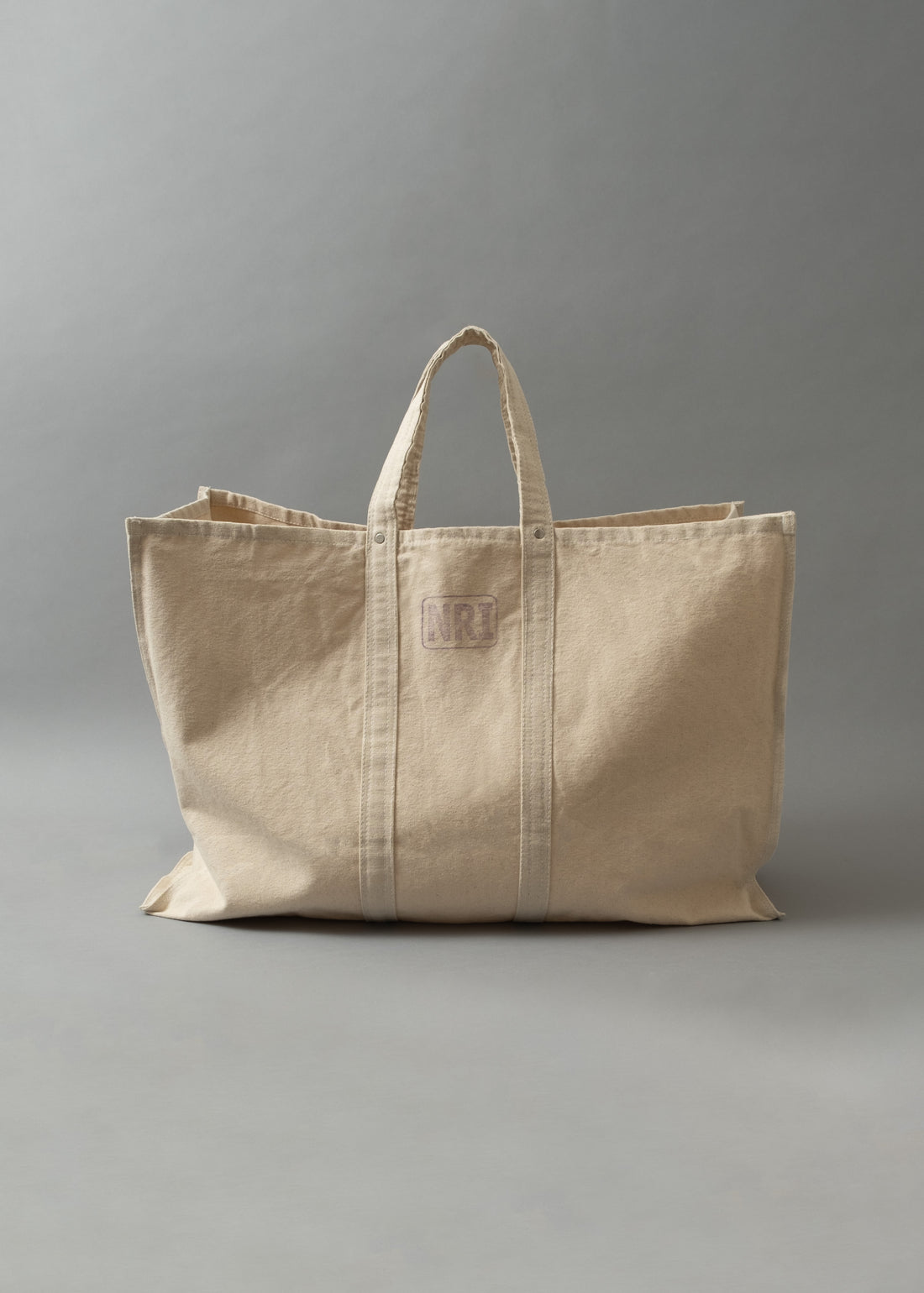SAC XXL - ECRU - LABOUR TOTE BAG - CANVAS COTON - PUEBCO