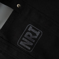 SAC TOTE EN CANVAS - LABOUR TOTE BAG SMALL - BLACK - PUEBCO