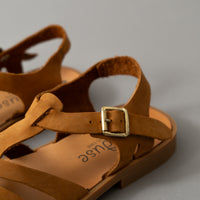 SANDALES MEDUSE - CUIR COGNAC - T36/42 - MEDUSE