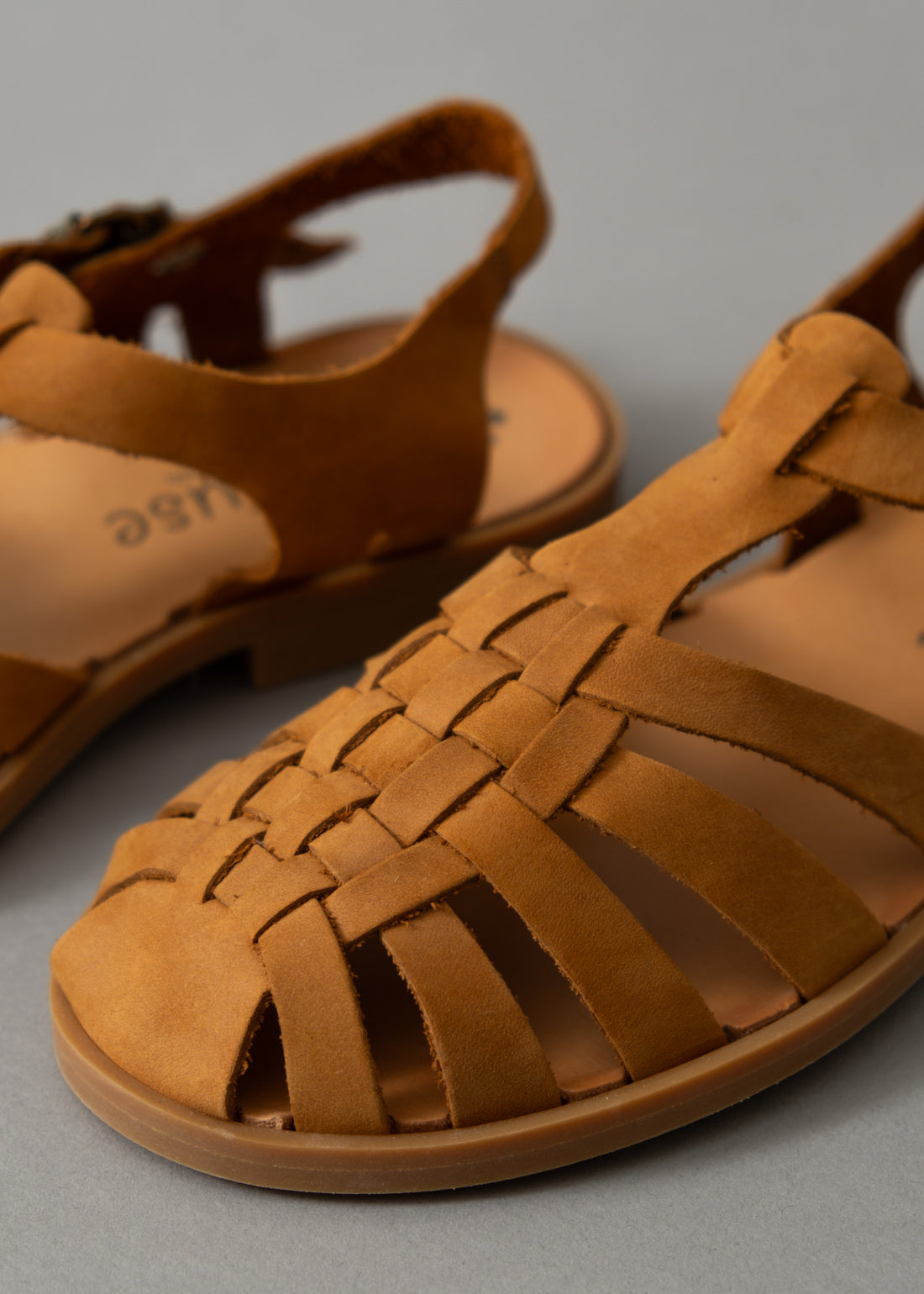 SANDALES MEDUSE - CUIR COGNAC - T36/42 - MEDUSE