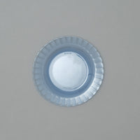 ASSIETTES PLATES X6 - VERRE TREMPÉ - PICARDIE MARINE - 20,5 CM - DURALEX