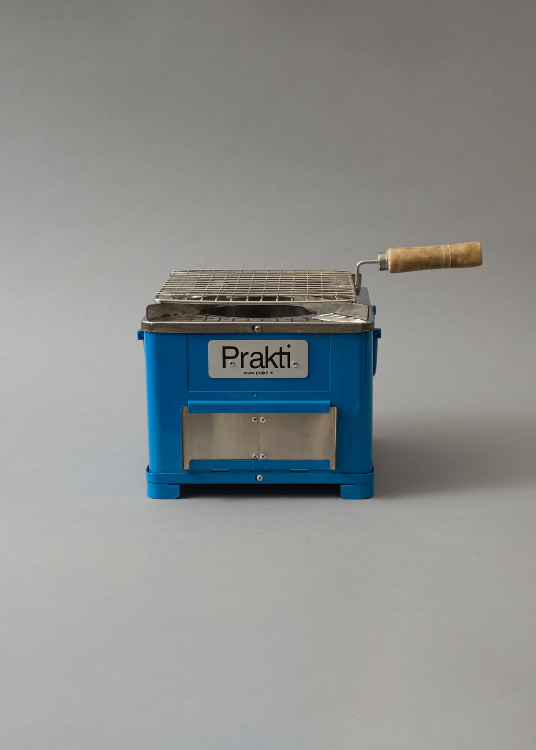 STREET FOOD BBQ - POELE DE CUISSON + GRILL - BLEU - PRAKTI
