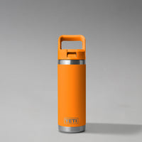 GOURDE ISOTHERME - RAMBLER 18 OZ STRAW BOTTLE  - 532 ML - KING CRAB - YETI