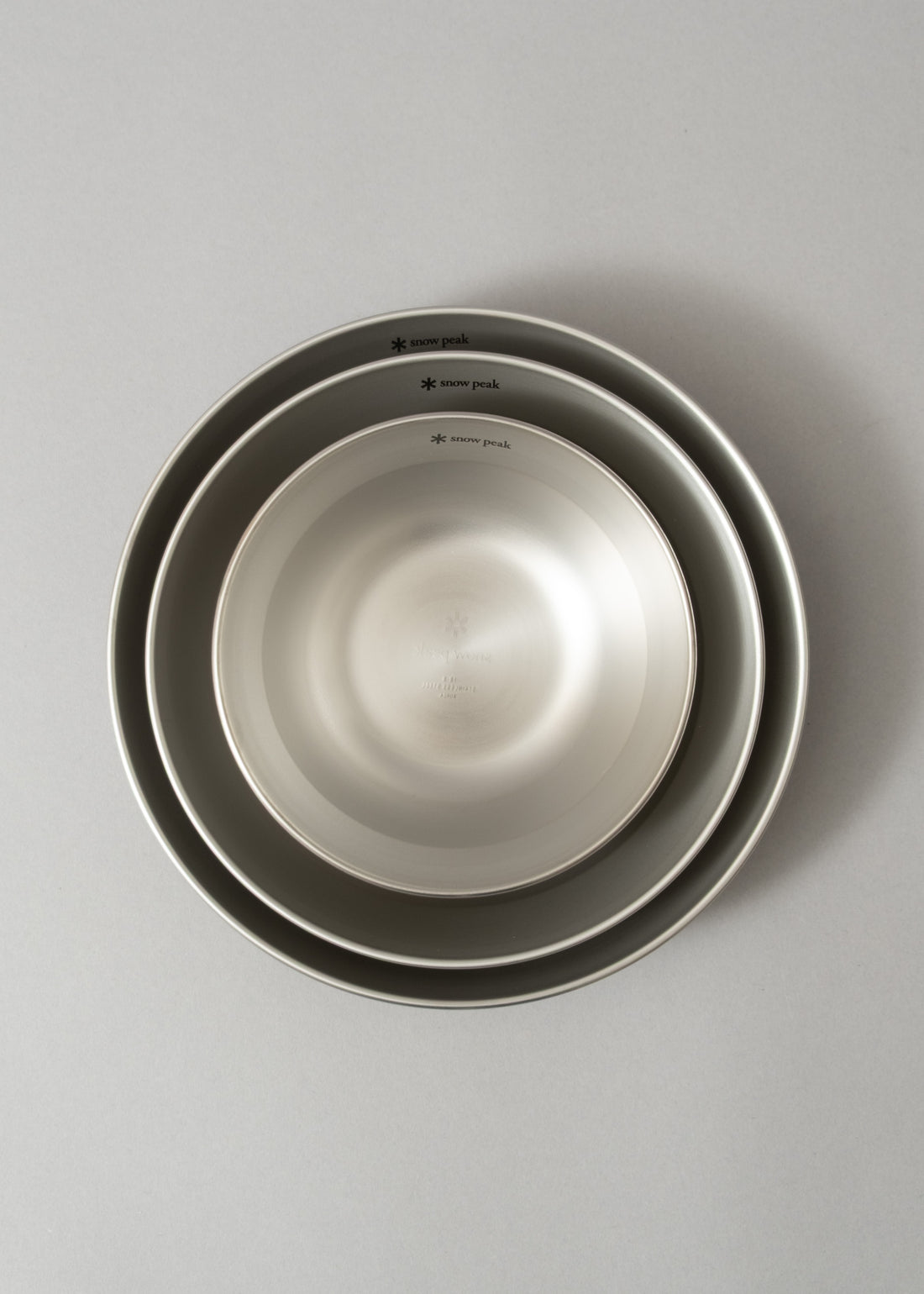 BOL INOX - RENEWED TABLEWARE BOWL M - 14 CM - SNOW PEAK