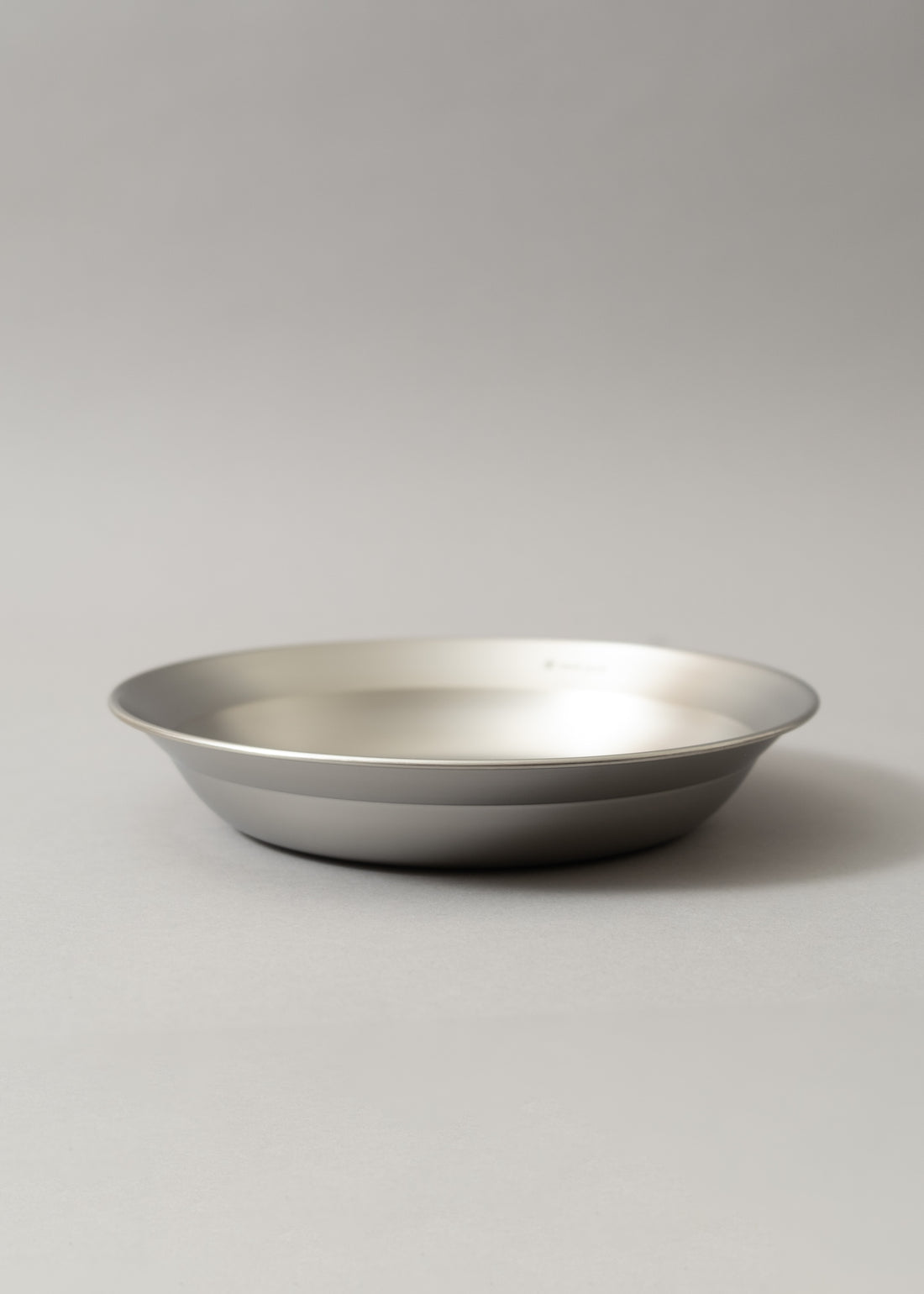 ASSIETTE CREUSE INOX - RENEWED TABLEWARE DISH - 21 CM - SNOW PEAK