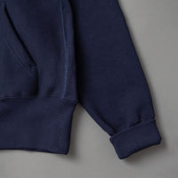 SWEATSHIRT EPAIS - NAVY - Cross-Knit® heavyweight 12 OZ  - CAMBER USA