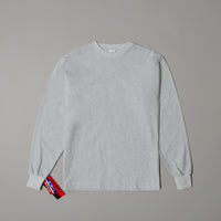 T-SHIRT EPAIS - GRIS CHINE - MANCHES LONGUES - MAX WEIGHT 8 OZ - CAMBER USA