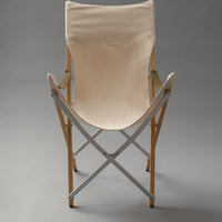 TAKE! CHAIR LONG - Fauteuil DE CAMPING pliable en bambou, coton, aluminium - SNOW PEAK