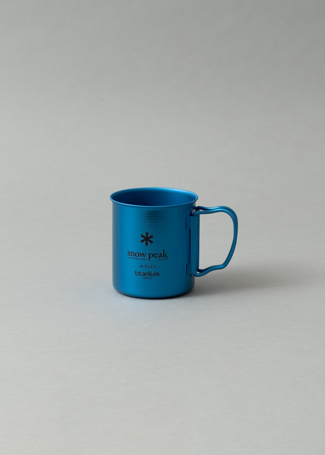 MUG EN TITANE ANODISÉ - BLEU - SNOW PEAK