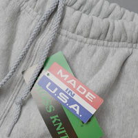 PANTALON DE JOGGING - GRIS CHINE - 12 OZ CROSS KNIT SWEATPANT - CAMBER USA