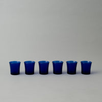 VERRES À EAU X6 - VERRE TREMPÉ - LYS SAPHIR - 21 CL - DURALEX