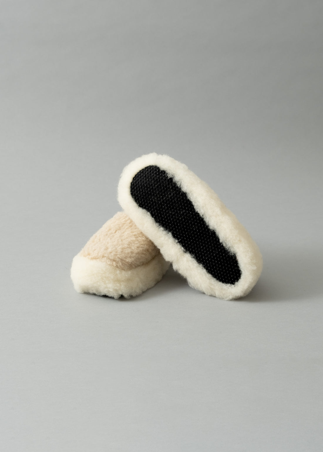 CHAUSSONS MIXTES - NATUREL / ECRU - LAINE NATURELLE - COLDBREAKER
