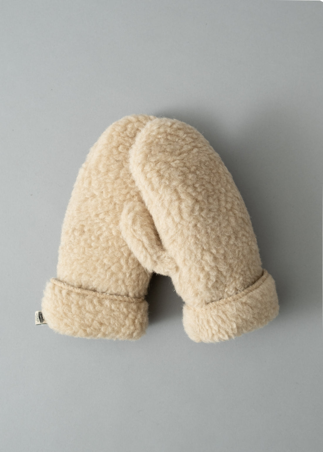 MOUFLES MIXTES - NATUREL - LAINE NATURELLE - COLDBREAKER
