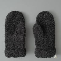MOUFLES MIXTES - NOIR - LAINE NATURELLE - COLDBREAKER