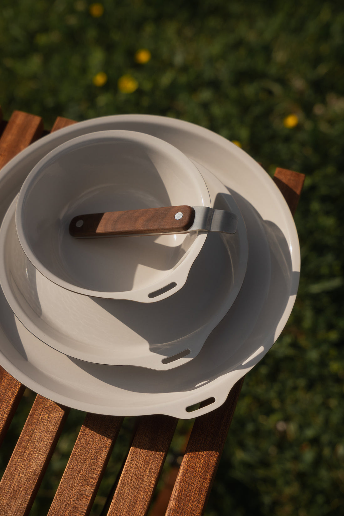 FORIS PLATE - ASSIETTE / POÊLE / COUVERCLE - 19,5 CM - SAND BEIGE - KINTO