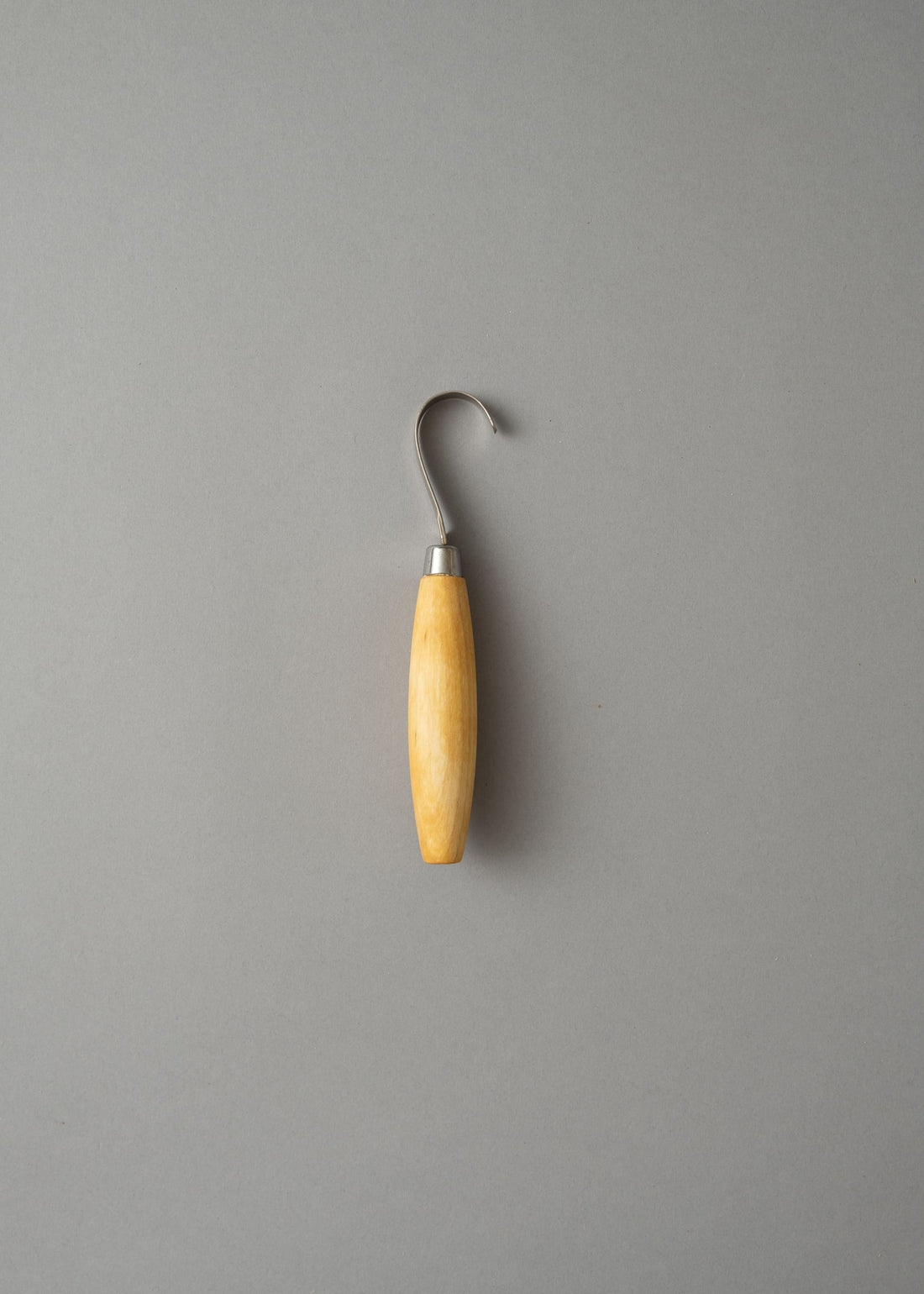 COUTEAU CROCHE GAUCHER pour sculpter le bois, avec étui en cuir - carving hook 164 - MORAKNIV
