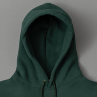 SWEATSHIRT EPAIS - DARK GREEN - Cross-Knit® heavyweight 12 OZ  - CAMBER USA