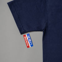 T-SHIRT EPAIS - NAVY - MAX WEIGHT 8 OZ - CAMBER USA